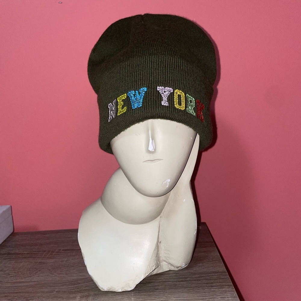 New York Green Beanie